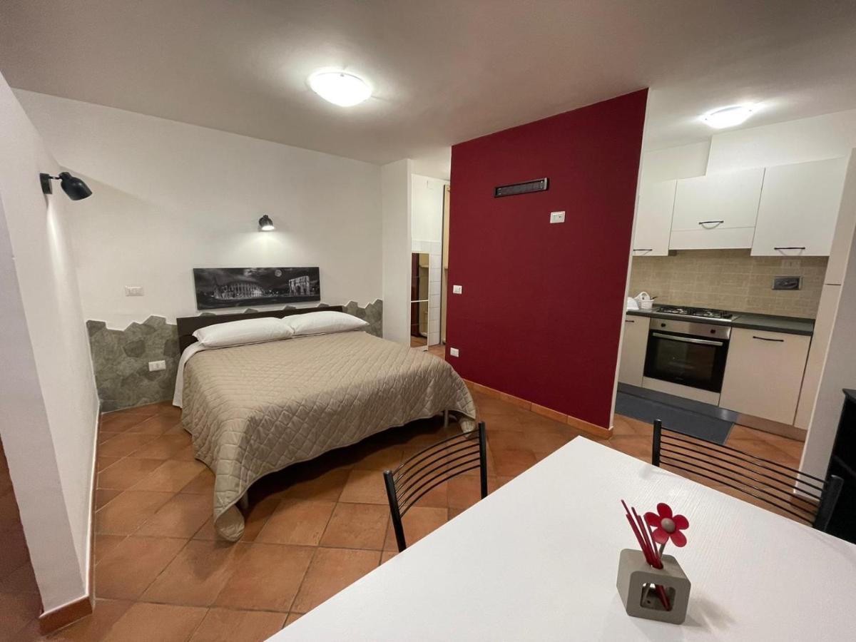 Ground Floor Studio - Monolocale Max 2 Ospiti - Fiumicino Aeroporto E Fiera - Self Check-In Apartment Exterior photo